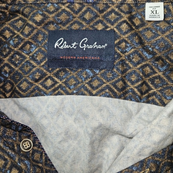 Robert Graham xl printed dress shirt - Picture 3 of 3